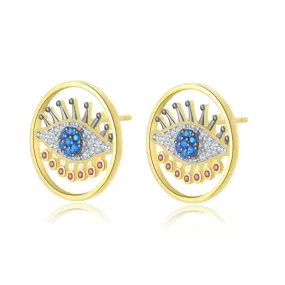 Evil Eye Earrings